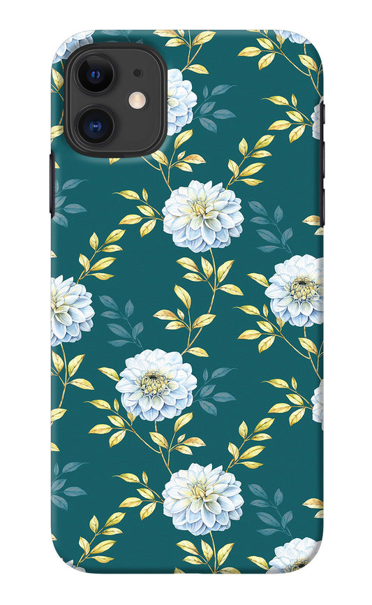 Flowers iPhone 11 Back Cover