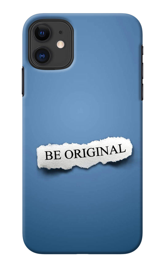 Be Original iPhone 11 Back Cover