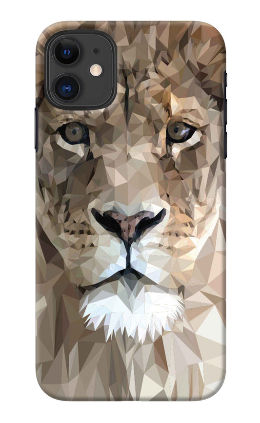 Lion Art iPhone 11 Back Cover