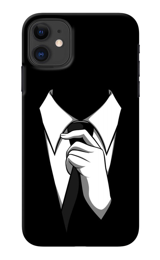 Black Tie iPhone 11 Back Cover