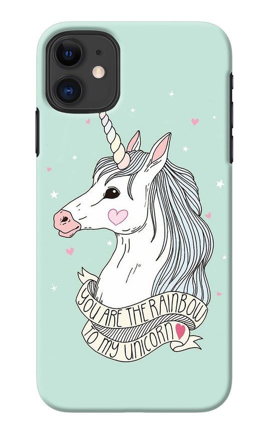 Unicorn Wallpaper iPhone 11 Back Cover