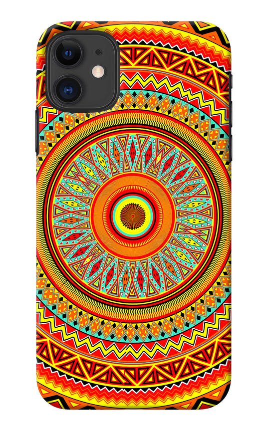 Mandala Pattern iPhone 11 Back Cover