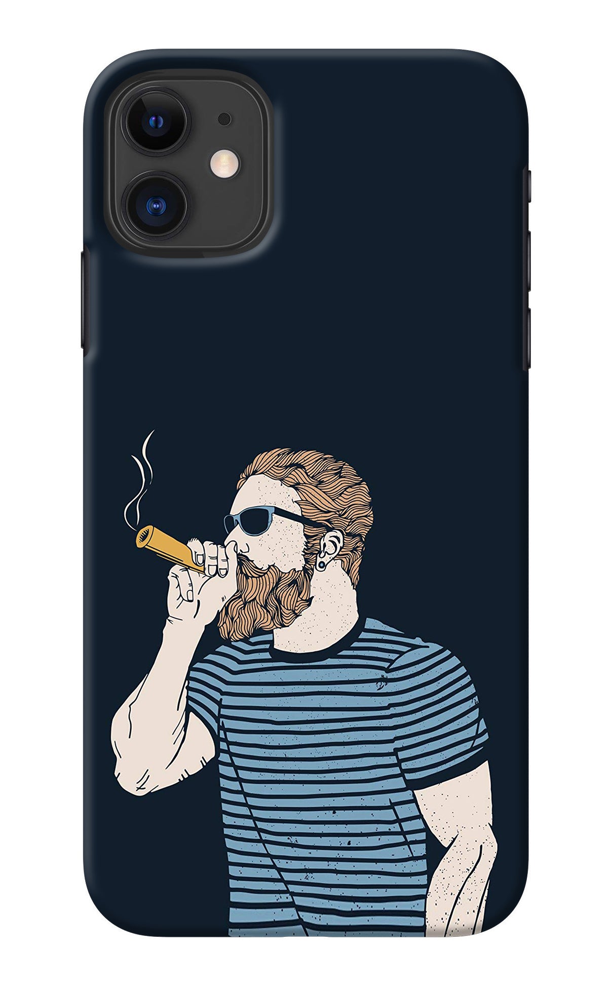 Smoking iPhone 11 Back Cover