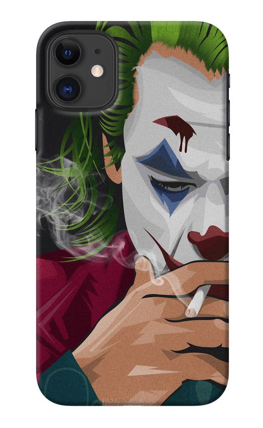 Joker Smoking iPhone 11 Back Cover