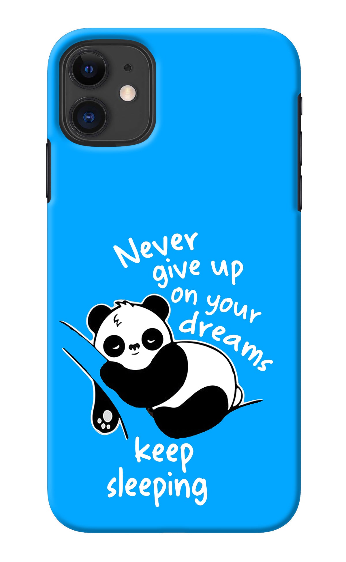 Keep Sleeping iPhone 11 Back Cover