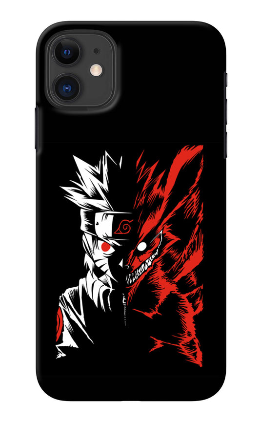 Naruto Two Face iPhone 11 Back Cover