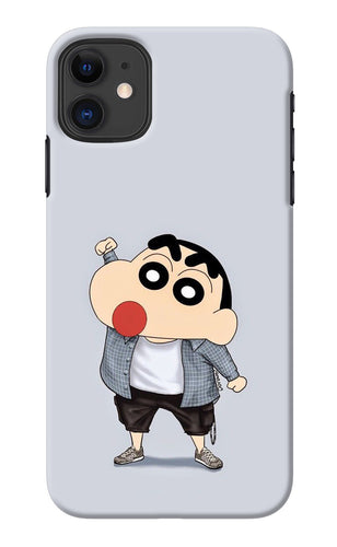 Shinchan iPhone 11 Back Cover