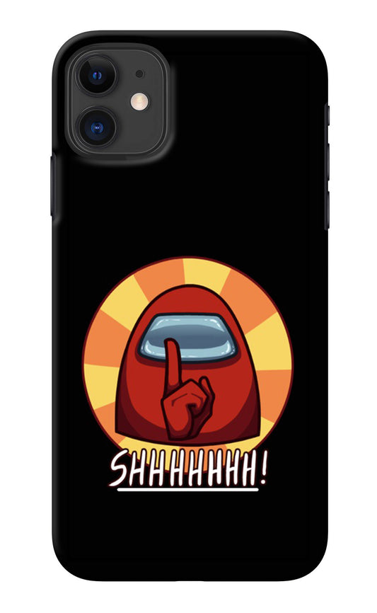 Among Us Shhh! iPhone 11 Back Cover