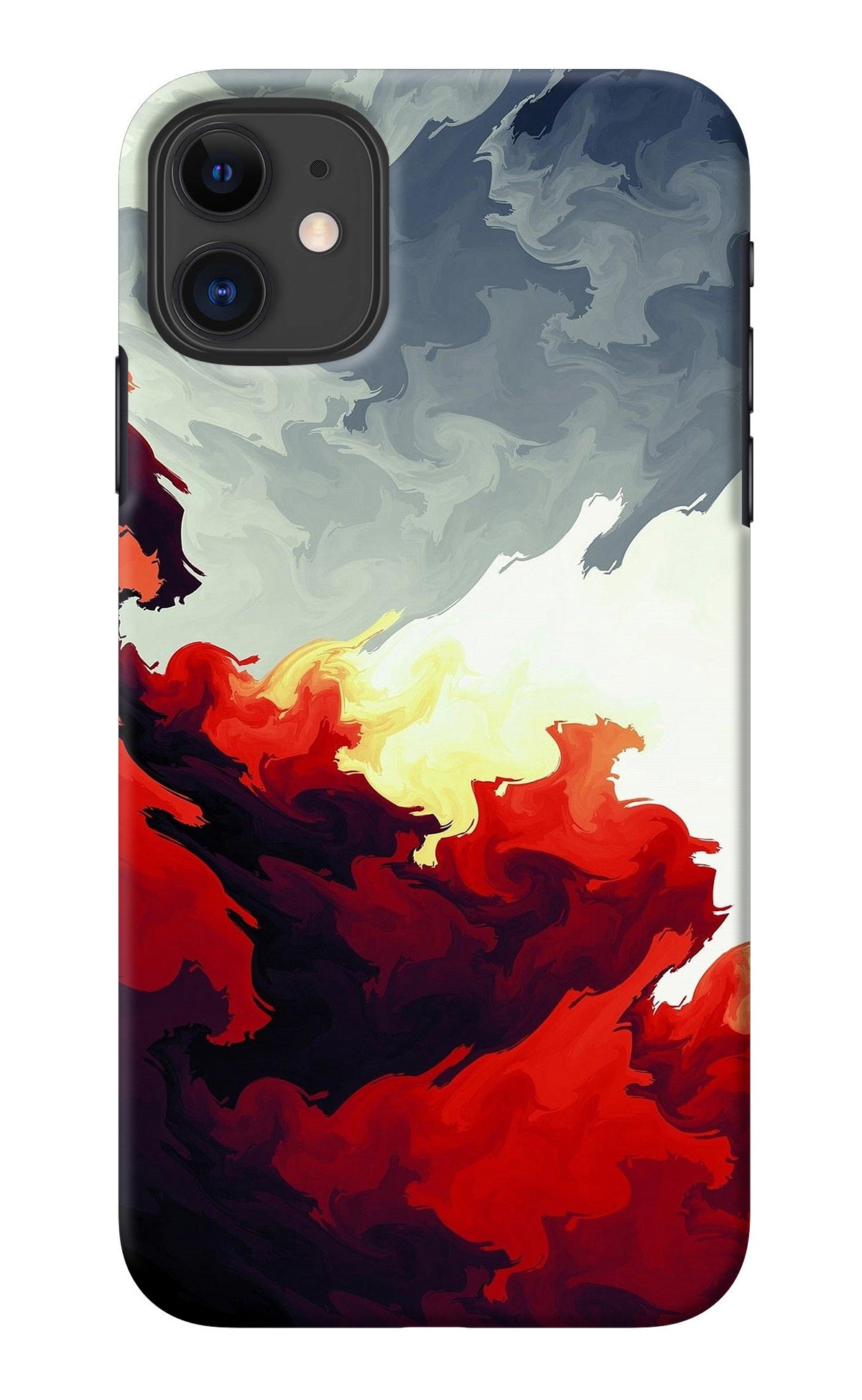 Fire Cloud iPhone 11 Back Cover