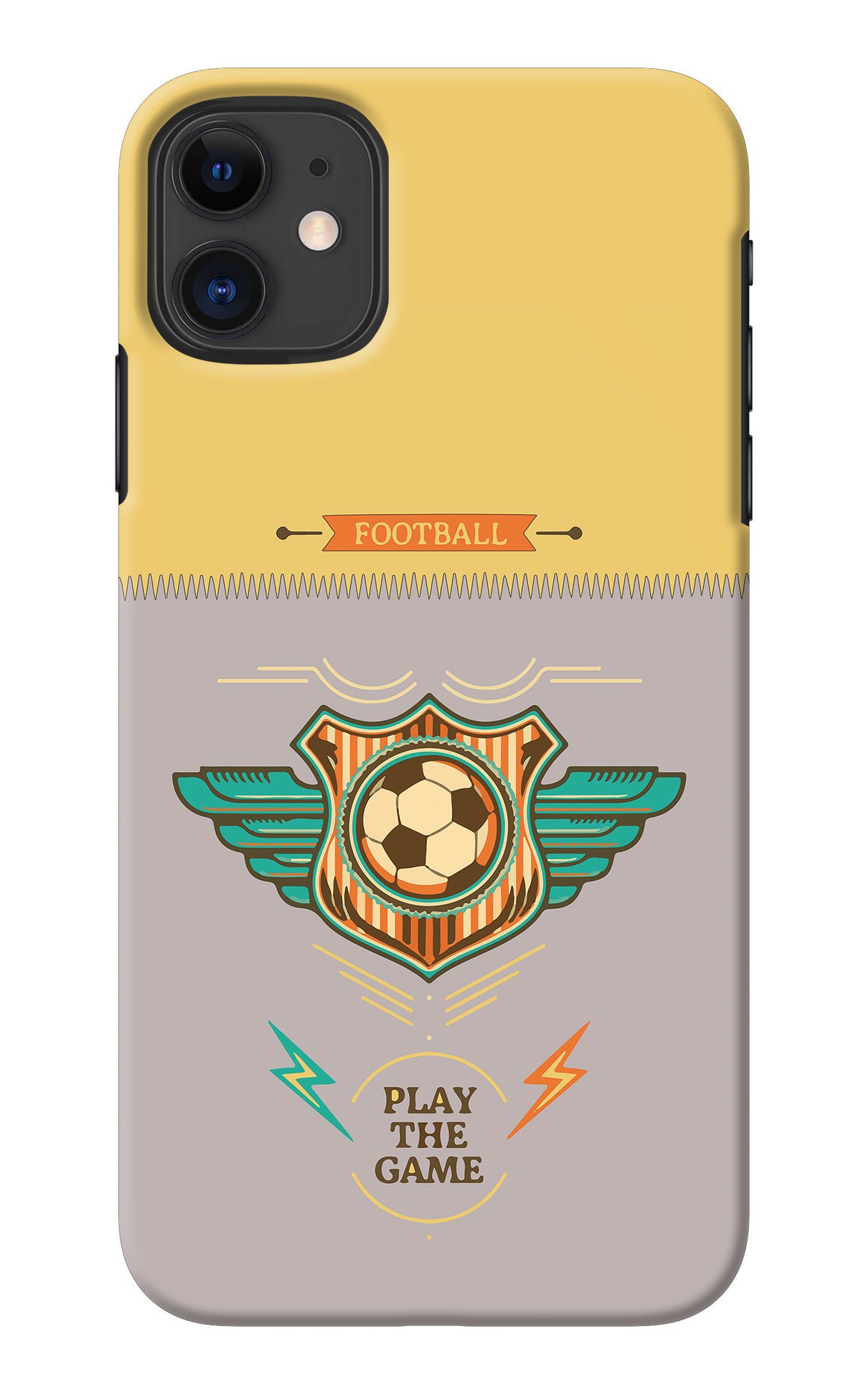 Football iPhone 11 Back Cover