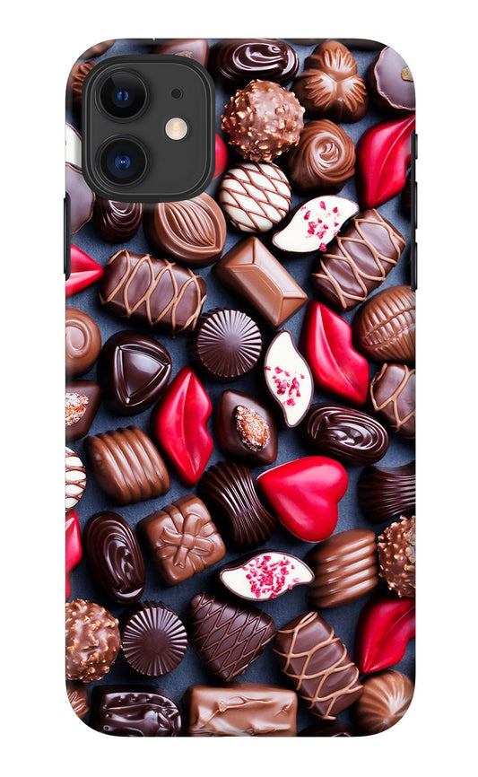 Chocolates iPhone 11 Back Cover