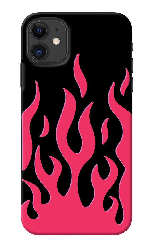 Fire Flames iPhone 11 Back Cover