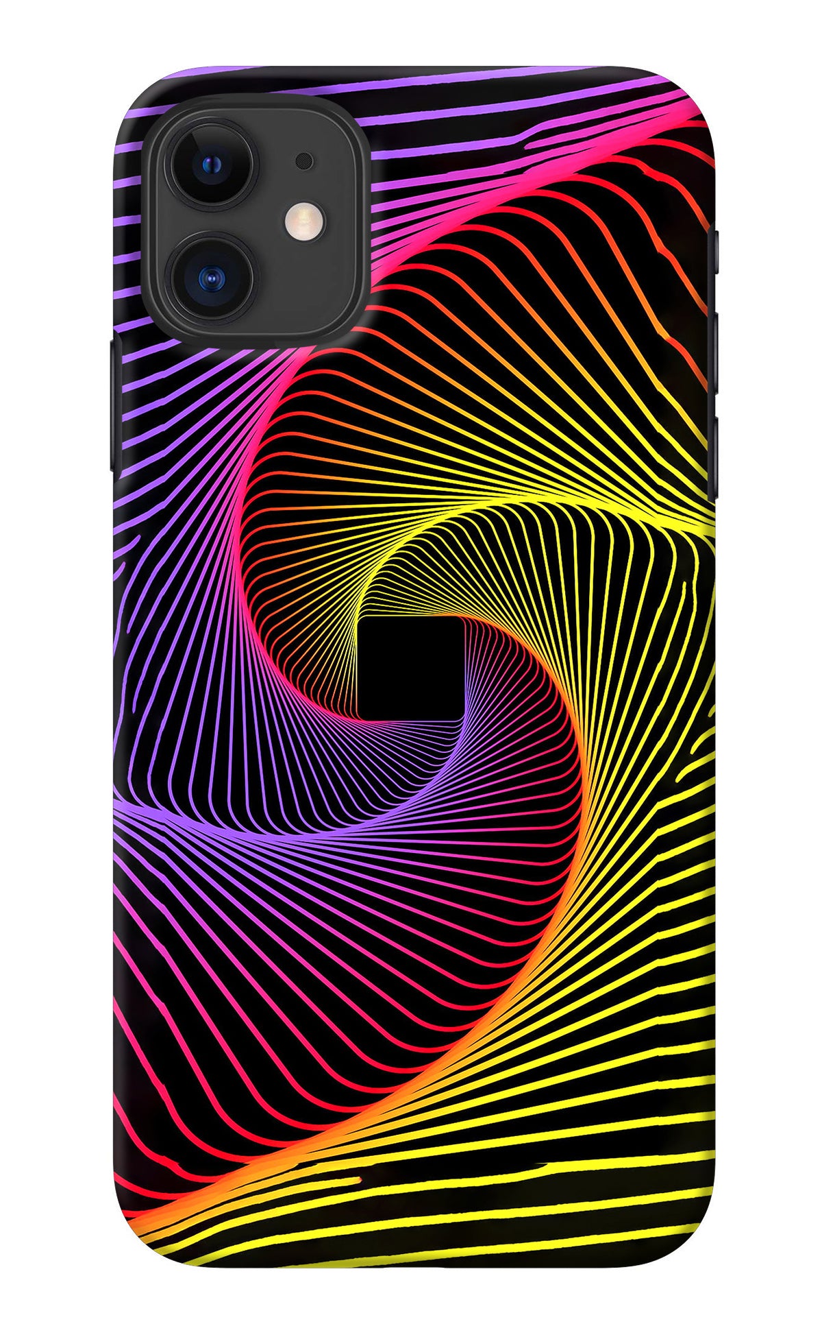 Colorful Strings iPhone 11 Back Cover