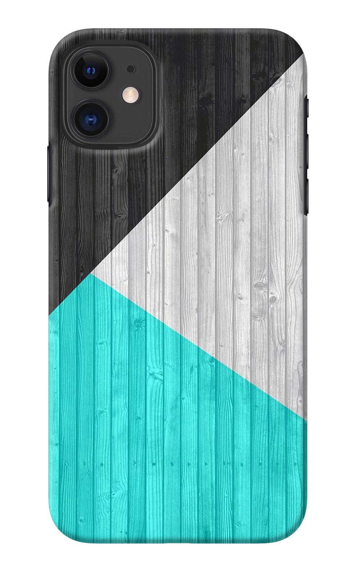 Wooden Abstract iPhone 11 Back Cover