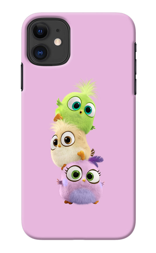 Cute Little Birds iPhone 11 Back Cover