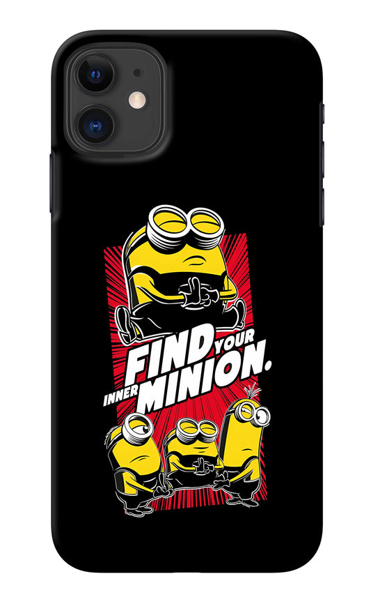Find your inner Minion iPhone 11 Back Cover