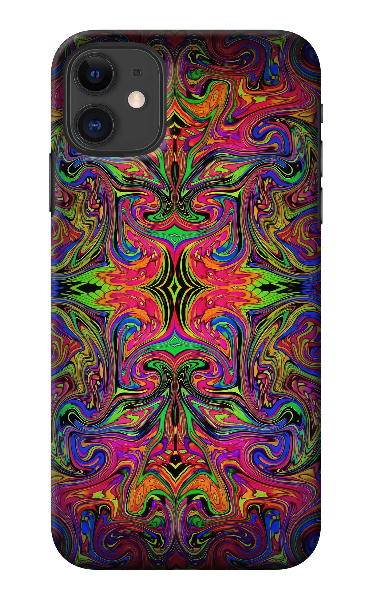 Psychedelic Art iPhone 11 Back Cover