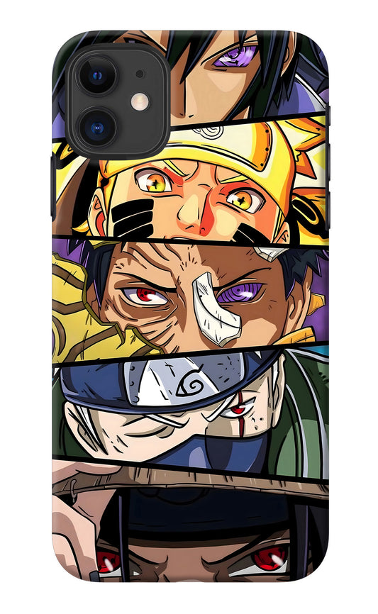 Naruto Character iPhone 11 Back Cover