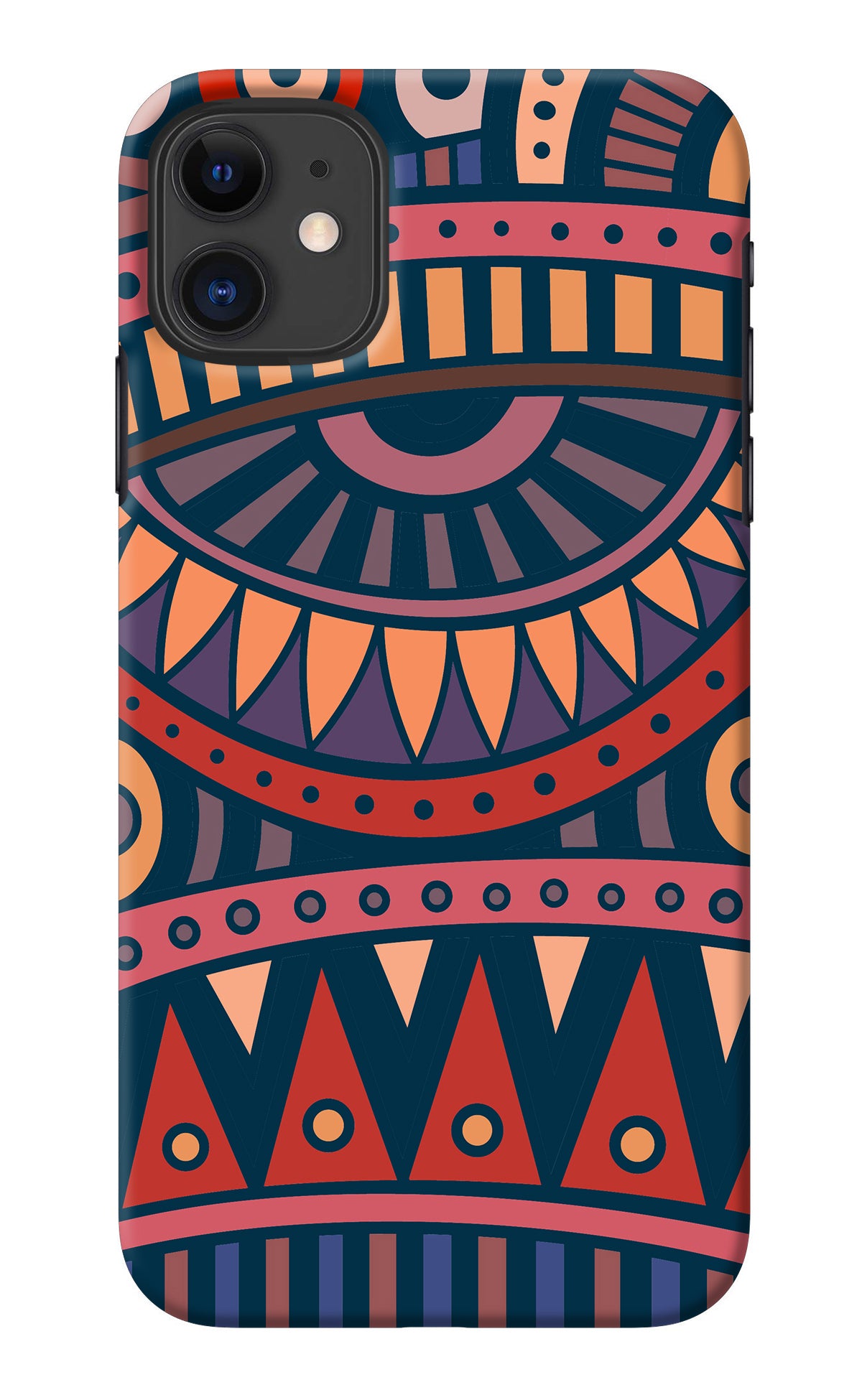 African Culture Design iPhone 11 Back Cover