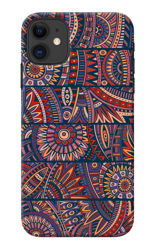 African Culture Design iPhone 11 Back Cover