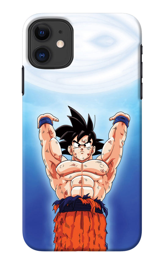 Goku Power iPhone 11 Back Cover