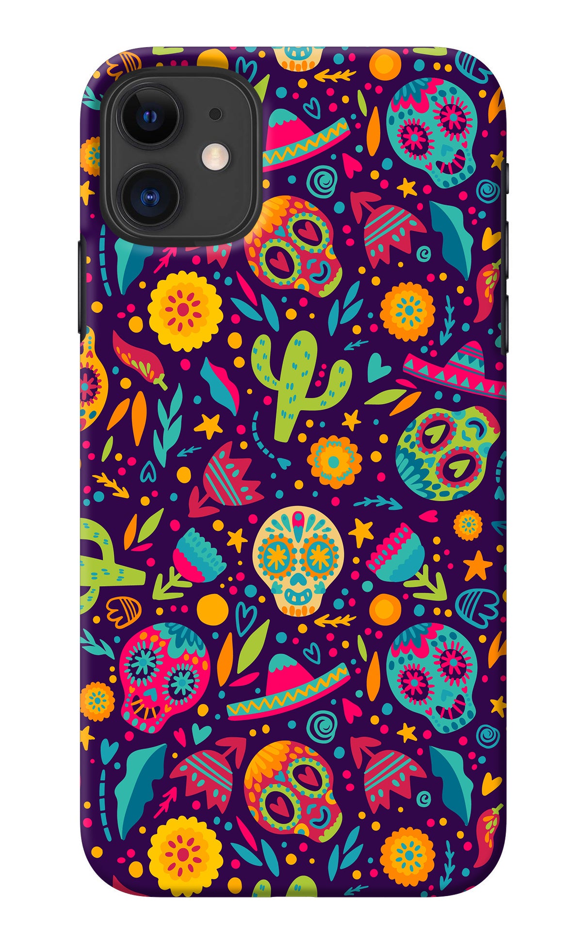 Mexican Design iPhone 11 Back Cover