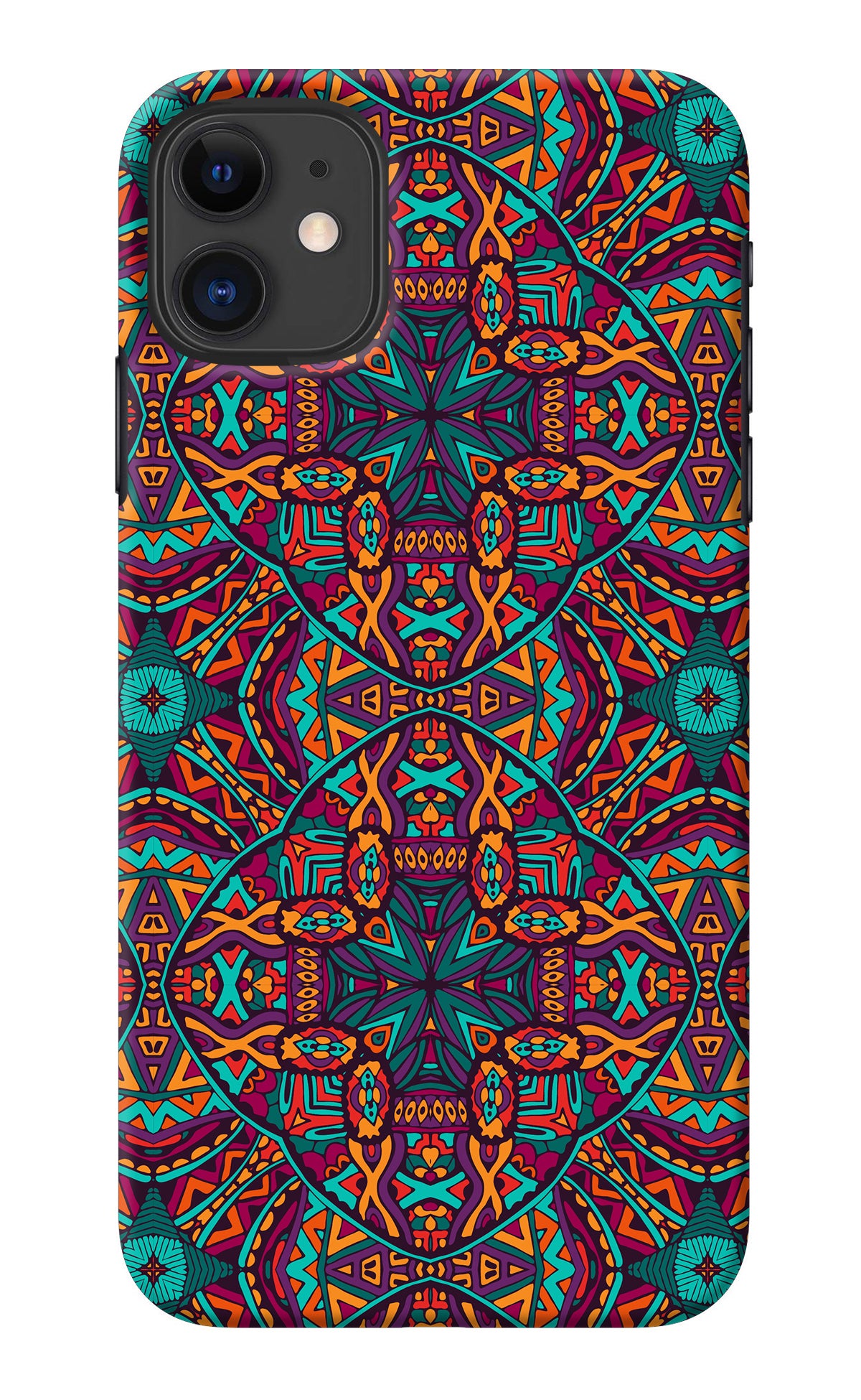 Colour Mandala iPhone 11 Back Cover