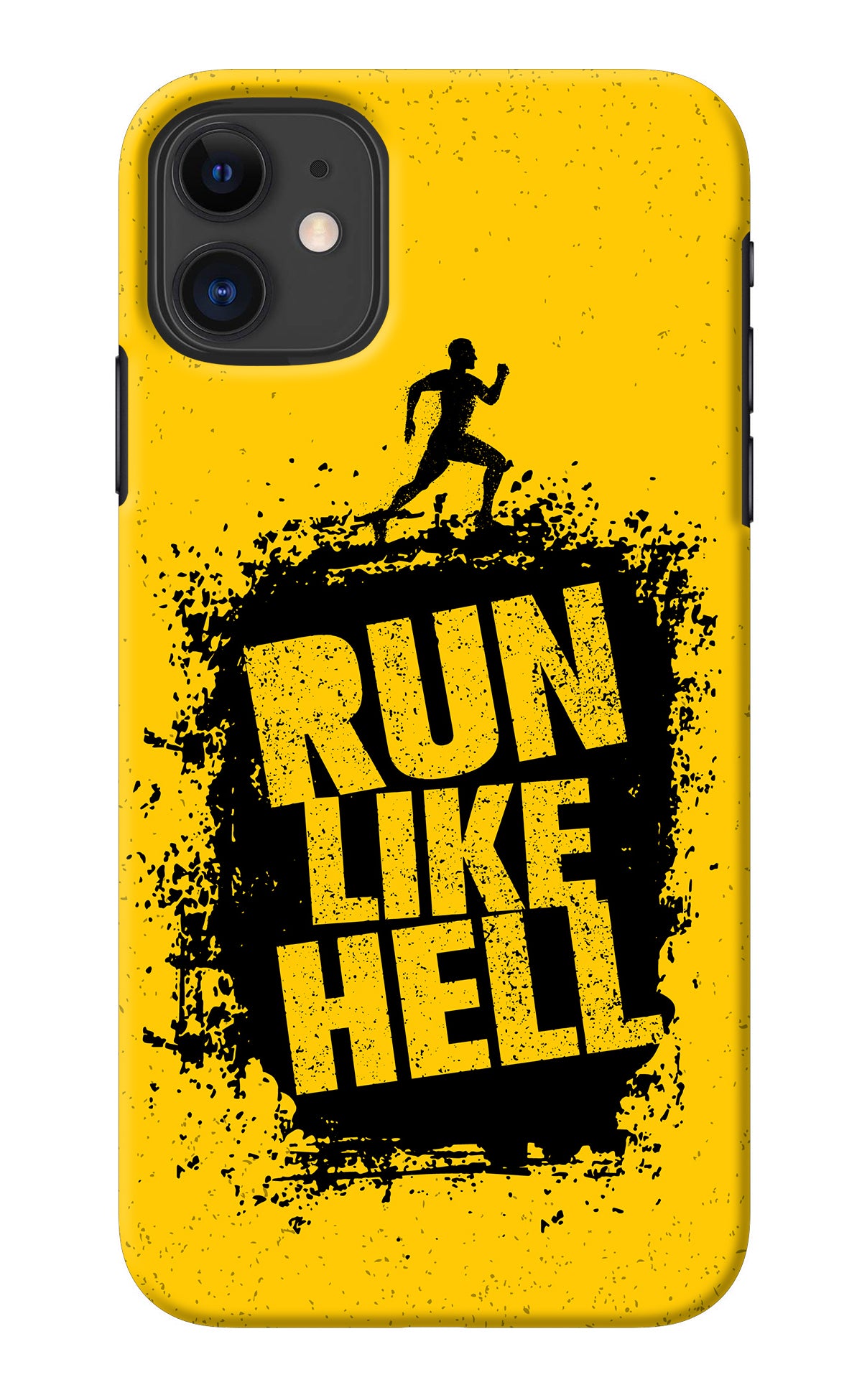 Run Like Hell iPhone 11 Back Cover