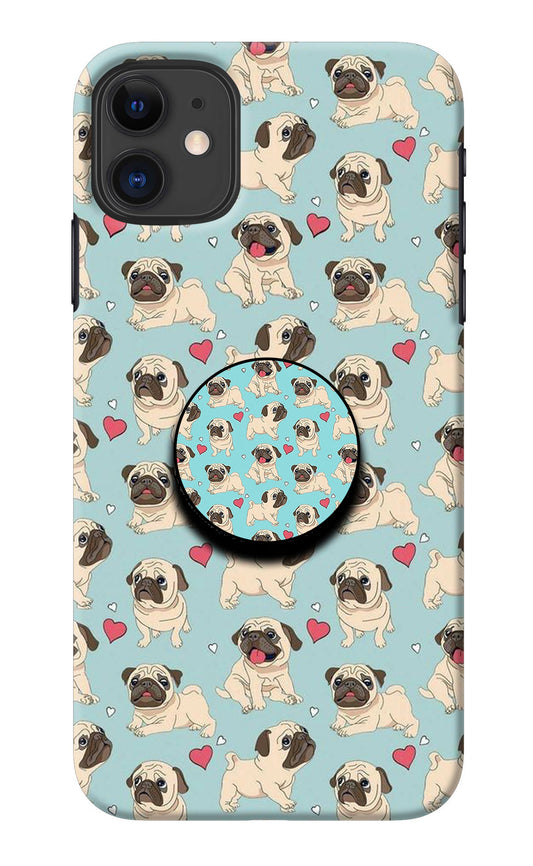 Pug Dog iPhone 11 Back Cover
