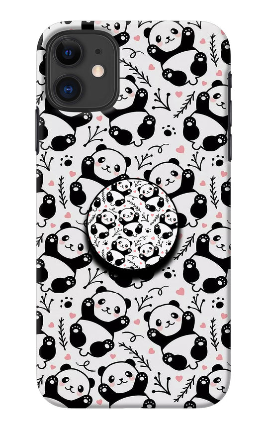 Cute Panda iPhone 11 Pop Case