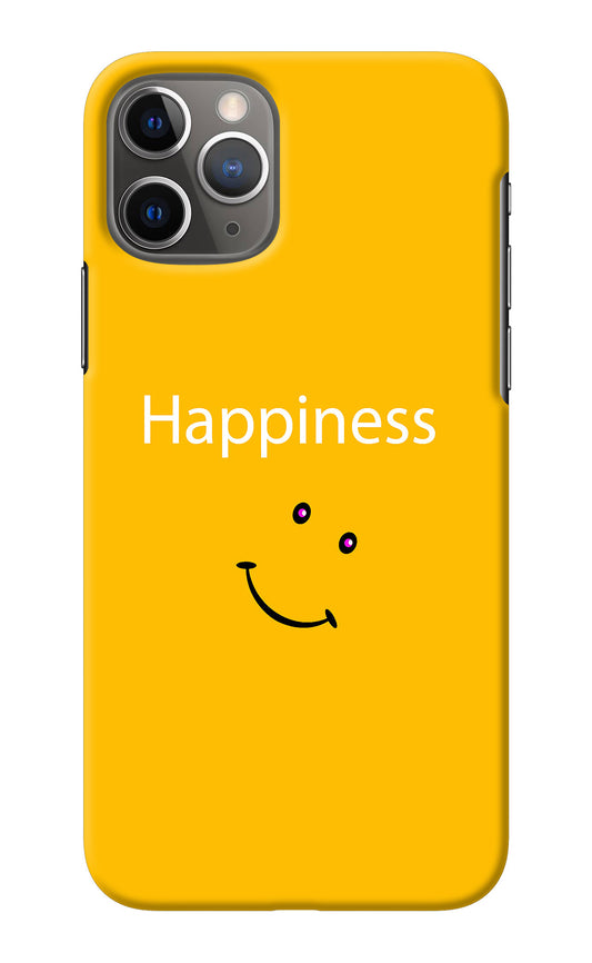Happiness With Smiley iPhone 11 Pro Back Cover