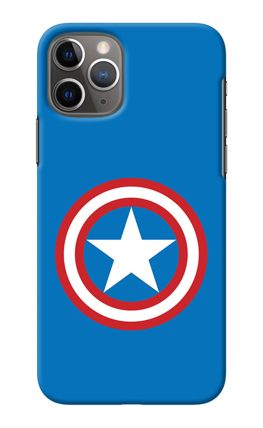 Captain America Logo iPhone 11 Pro Back Cover