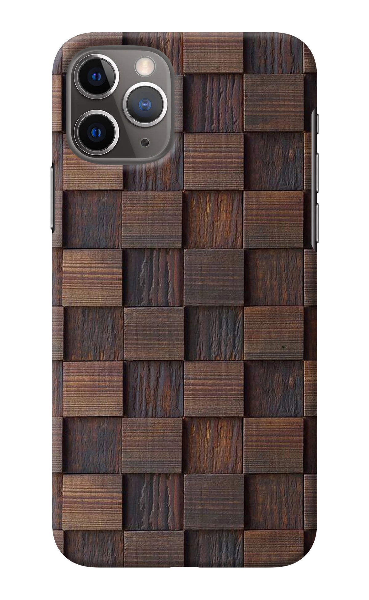 Wooden Cube Design iPhone 11 Pro Back Cover