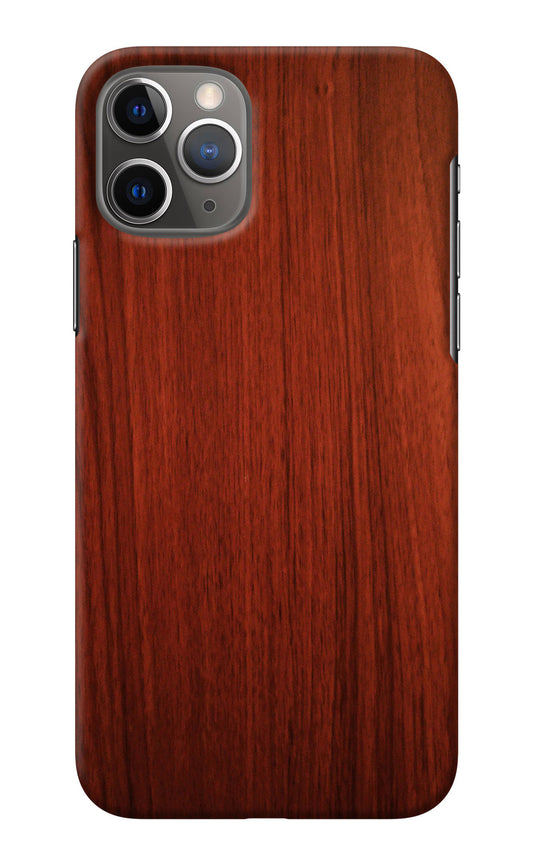 Wooden Plain Pattern iPhone 11 Pro Back Cover
