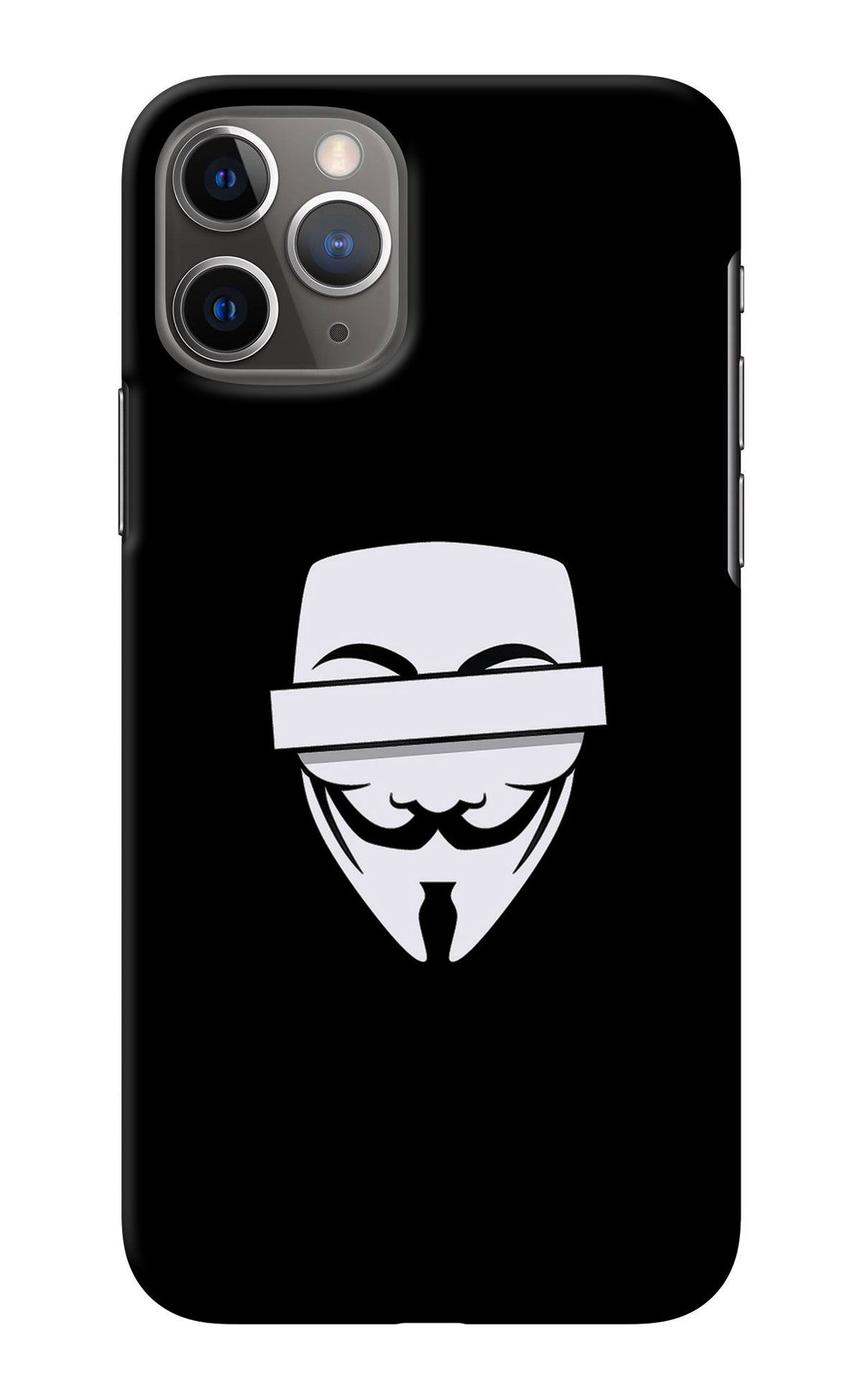 Anonymous Face iPhone 11 Pro Back Cover