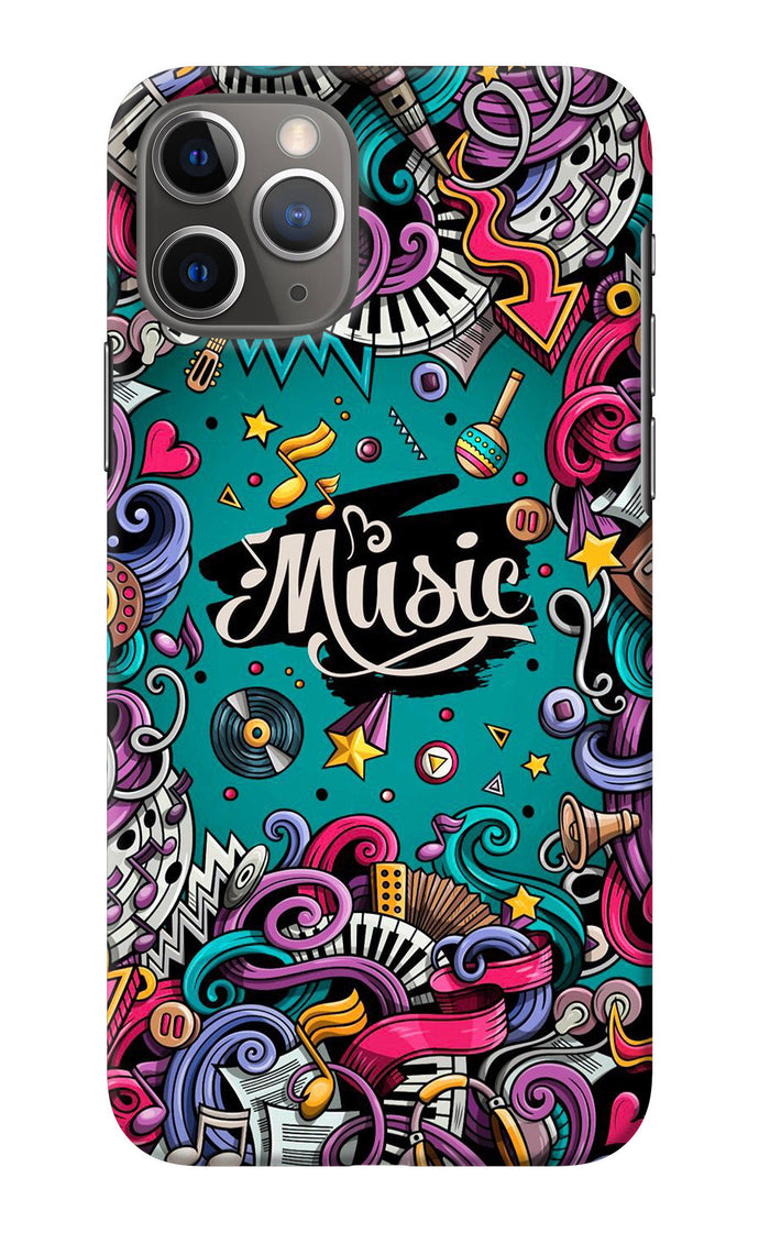 Music Graffiti iPhone 11 Pro Back Cover