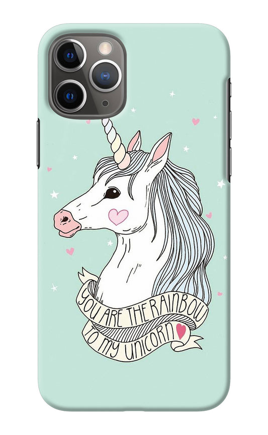 Unicorn Wallpaper iPhone 11 Pro Back Cover