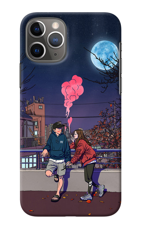 Chilling Couple iPhone 11 Pro Back Cover