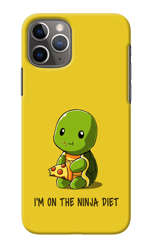 I'm on Ninja Diet iPhone 11 Pro Back Cover