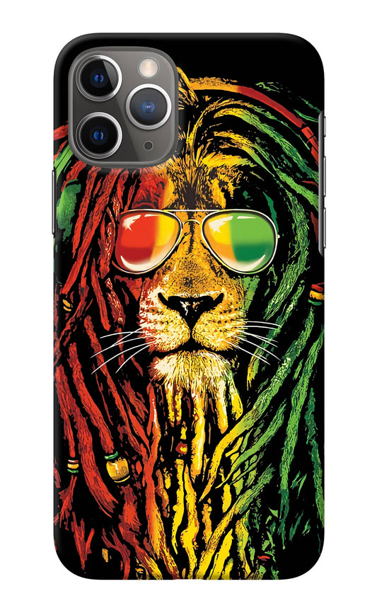 Rasta Lion iPhone 11 Pro Back Cover
