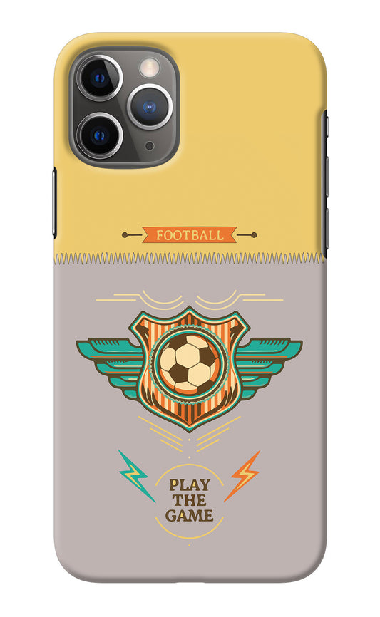 Football iPhone 11 Pro Back Cover