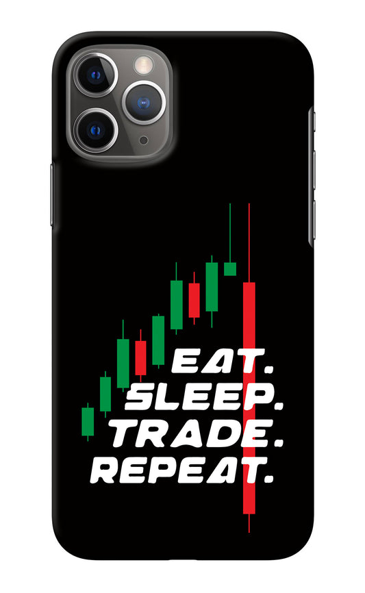 Eat Sleep Trade Repeat iPhone 11 Pro Back Cover
