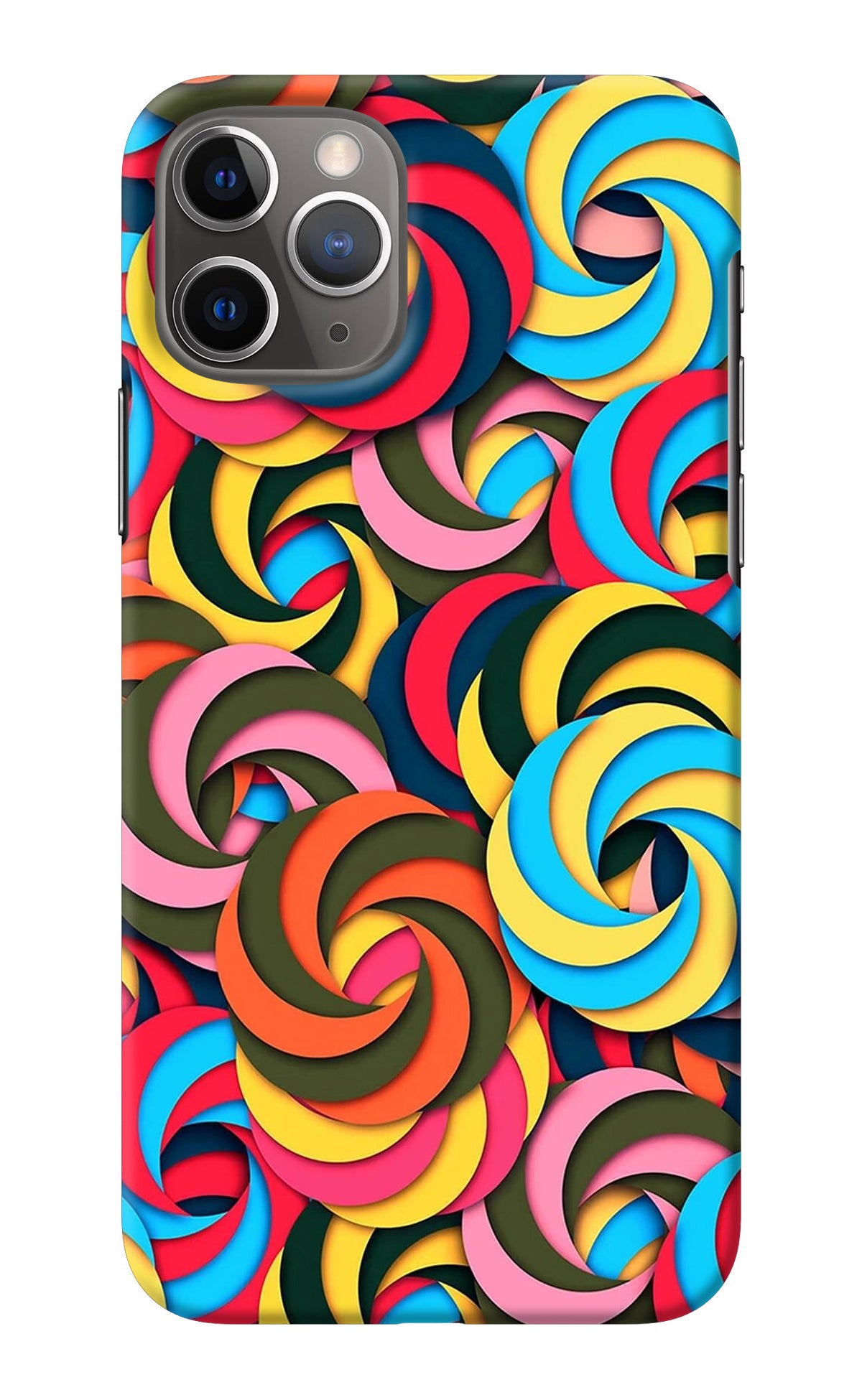 Spiral Pattern iPhone 11 Pro Back Cover