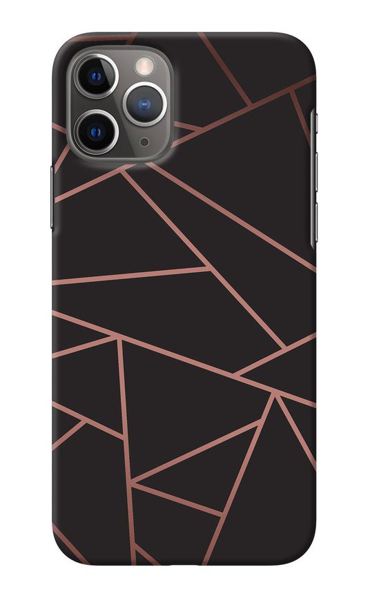 Geometric Pattern iPhone 11 Pro Back Cover