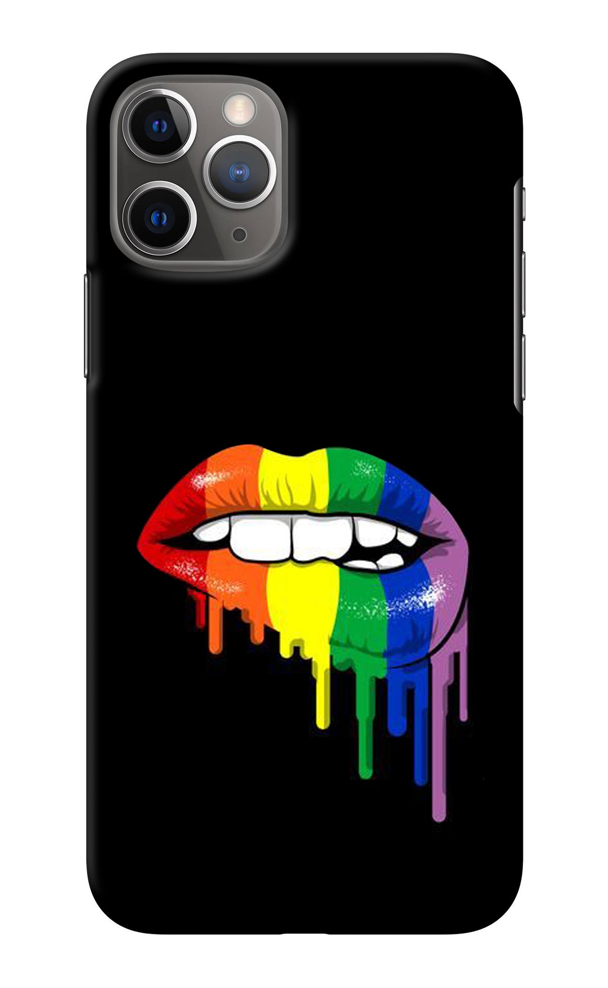 Lips Biting iPhone 11 Pro Back Cover