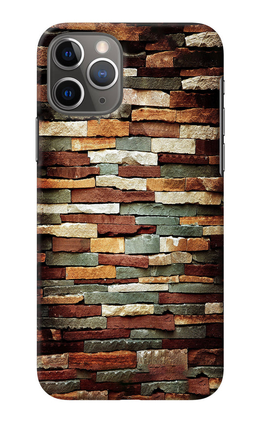 Bricks Pattern iPhone 11 Pro Back Cover