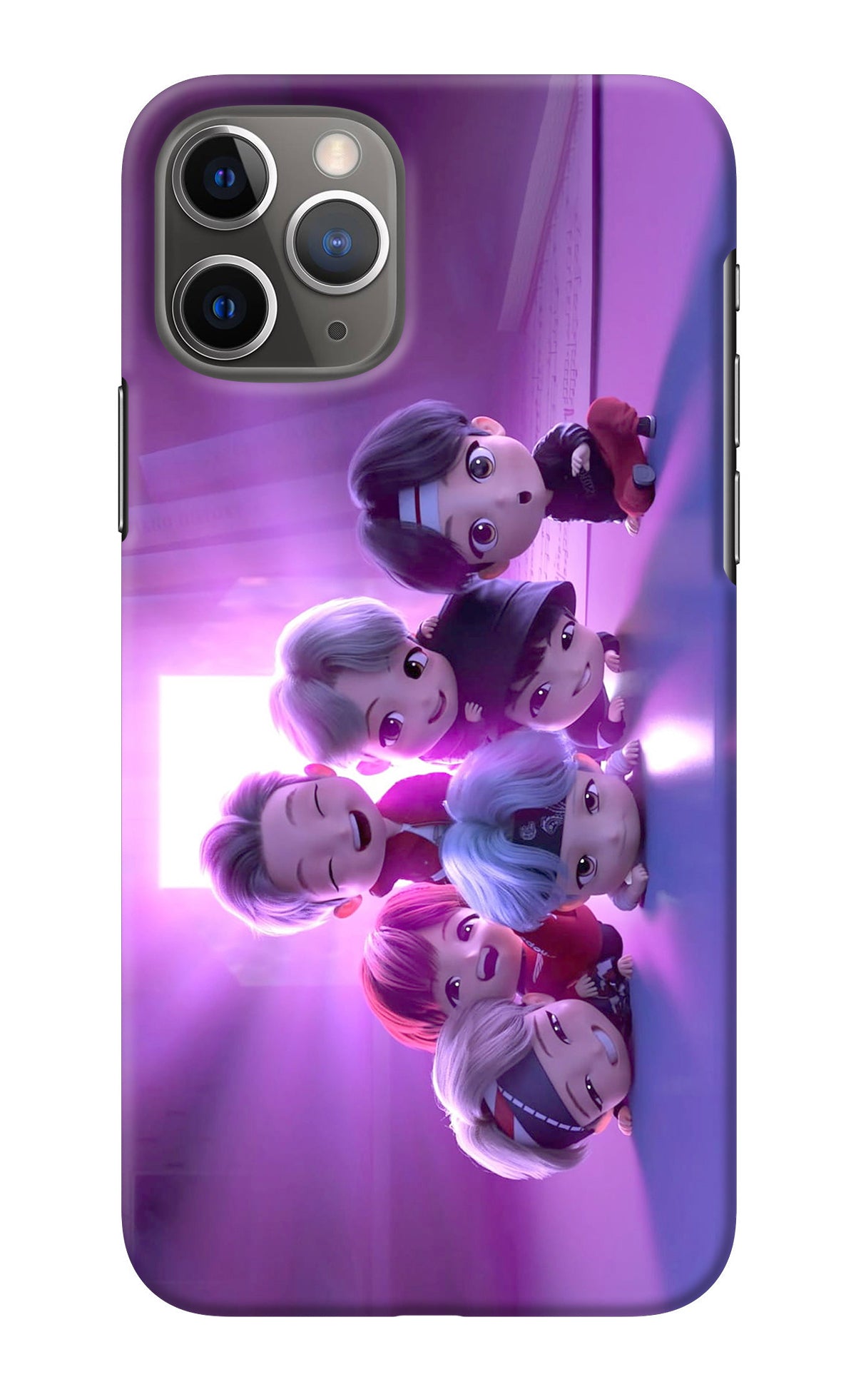 BTS Chibi iPhone 11 Pro Back Cover