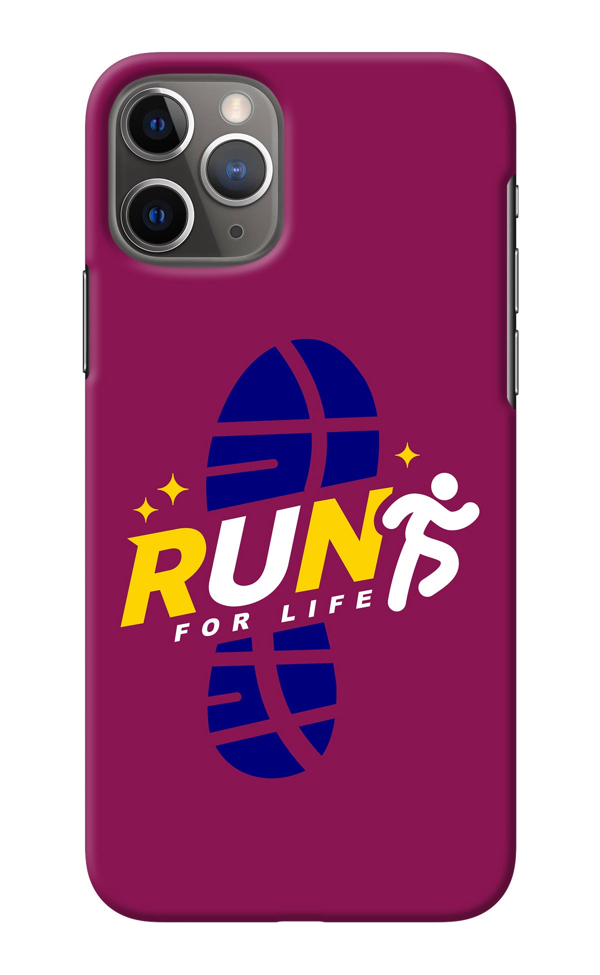 Run for Life iPhone 11 Pro Back Cover