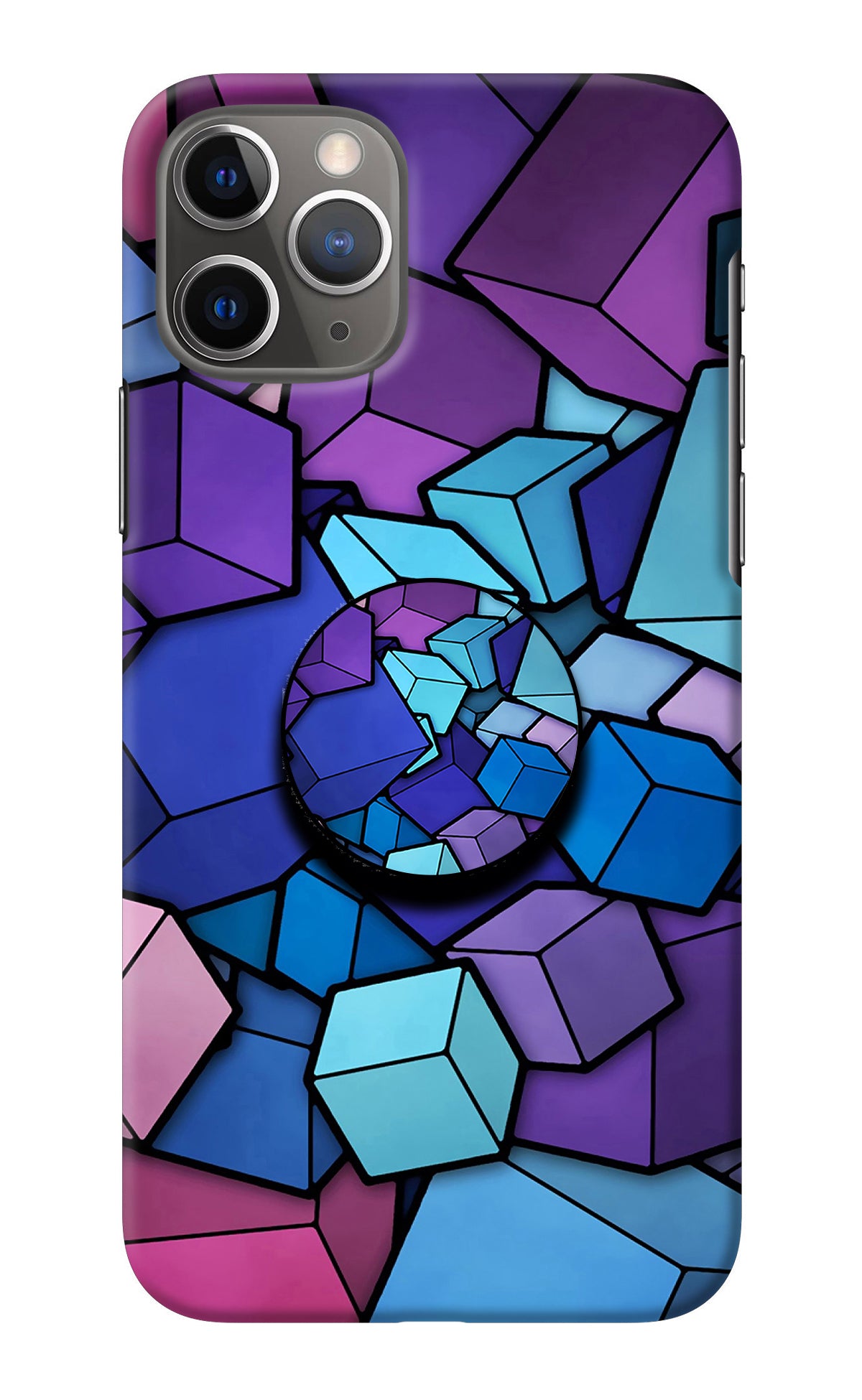 Cubic Abstract iPhone 11 Pro Pop Case