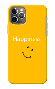 Happiness With Smiley iPhone 11 Pro Max Back Cover